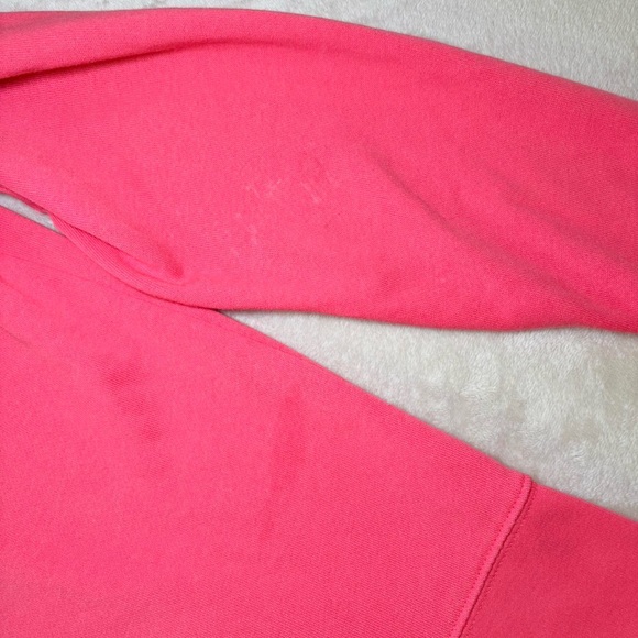 GAP Women's Bright Pink Zip-Up Hoodie - Picture 3 of 6